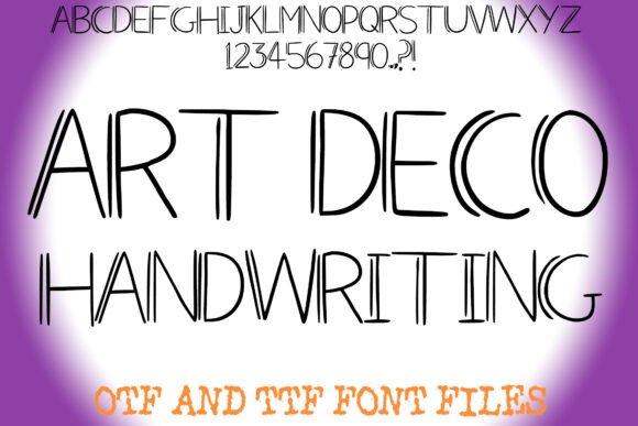 Art Deco Handwriting: A Font That Elevates My Brand