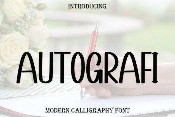 Autografi: A Font That Adds Heart to Your Editorial Design