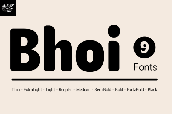 Bhoi: The Font That Makes Your Message Stand Out