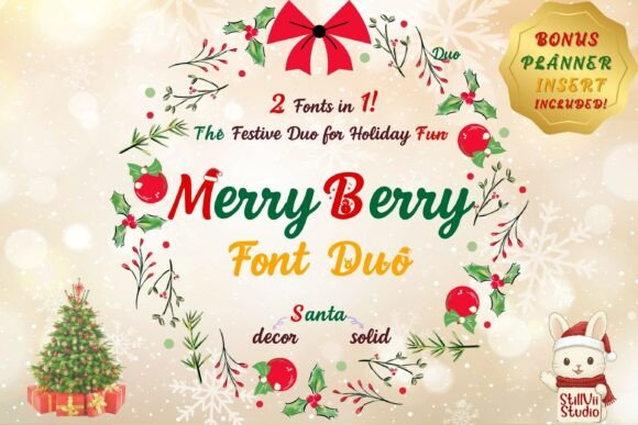 Boost Your Brand with the Right Font: Meet Merry Berry Duo
