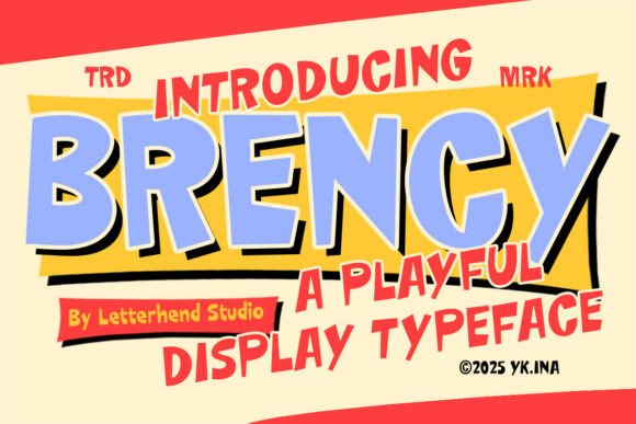Brency: A Bold Font for a Bright Brand