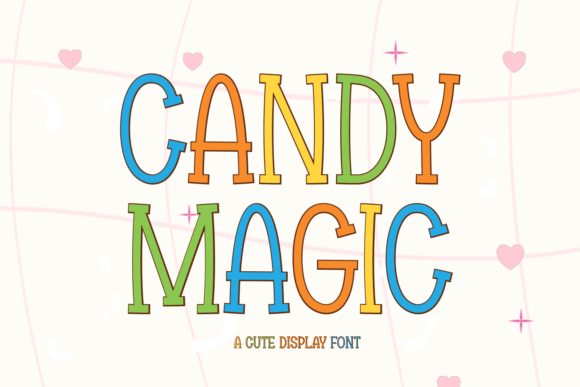 Candy Magic: A Designer’s Font for Branding and Creativity
