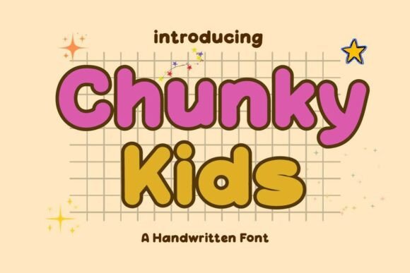 Chunky Kids: The Font That Brings Energy to Your Campaigns