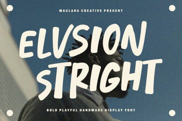 Elvsion Stright: A Font That Speaks to Your Craft