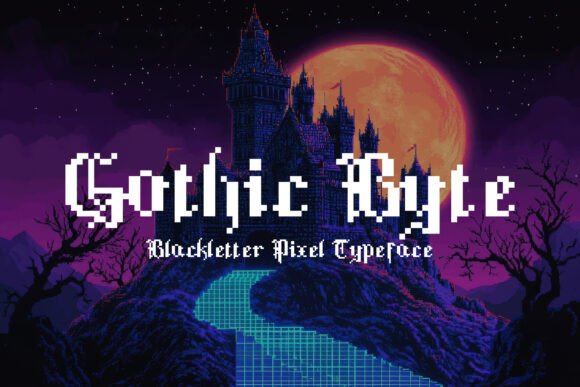 Gothic Byte: A Typeface That Bridges Time and Technology