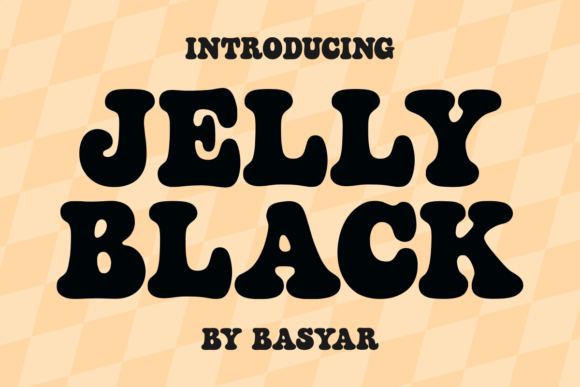 Jelly Black: A Playful Font for Bold Campaigns