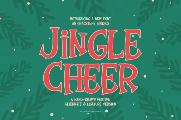 Jingle Cheer: A Festive Font for Seasonal Campaigns