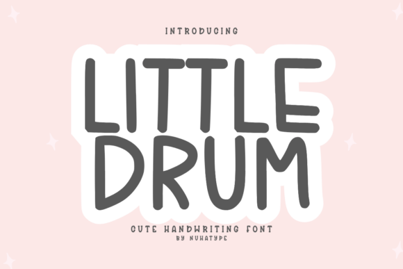 Little Drum: A Playful Font for Creative Branding