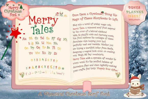 Merry Tales: A Holiday Font That Adds Magic to Your Digital Design