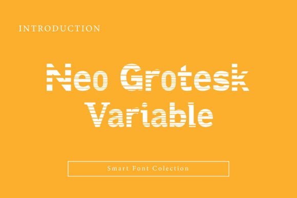 Neo Grotesk Variable: A Designer’s Take on Modern Typography