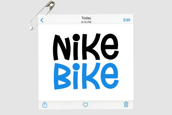 Nike Bike: A Versatile Display Font for Creative Branding