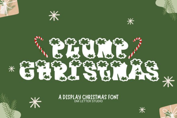 Plump Christmas: The Perfect Font for Festive Craft Projects