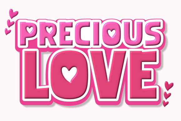 Precious Love: A Font That Adds Heart to Your Brand