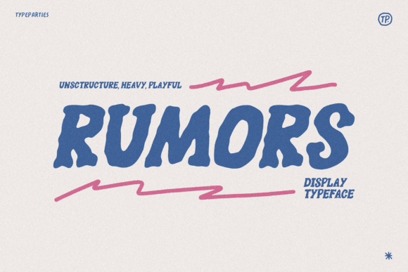 Rumors: A Bold Font for Crafters and Product Creators